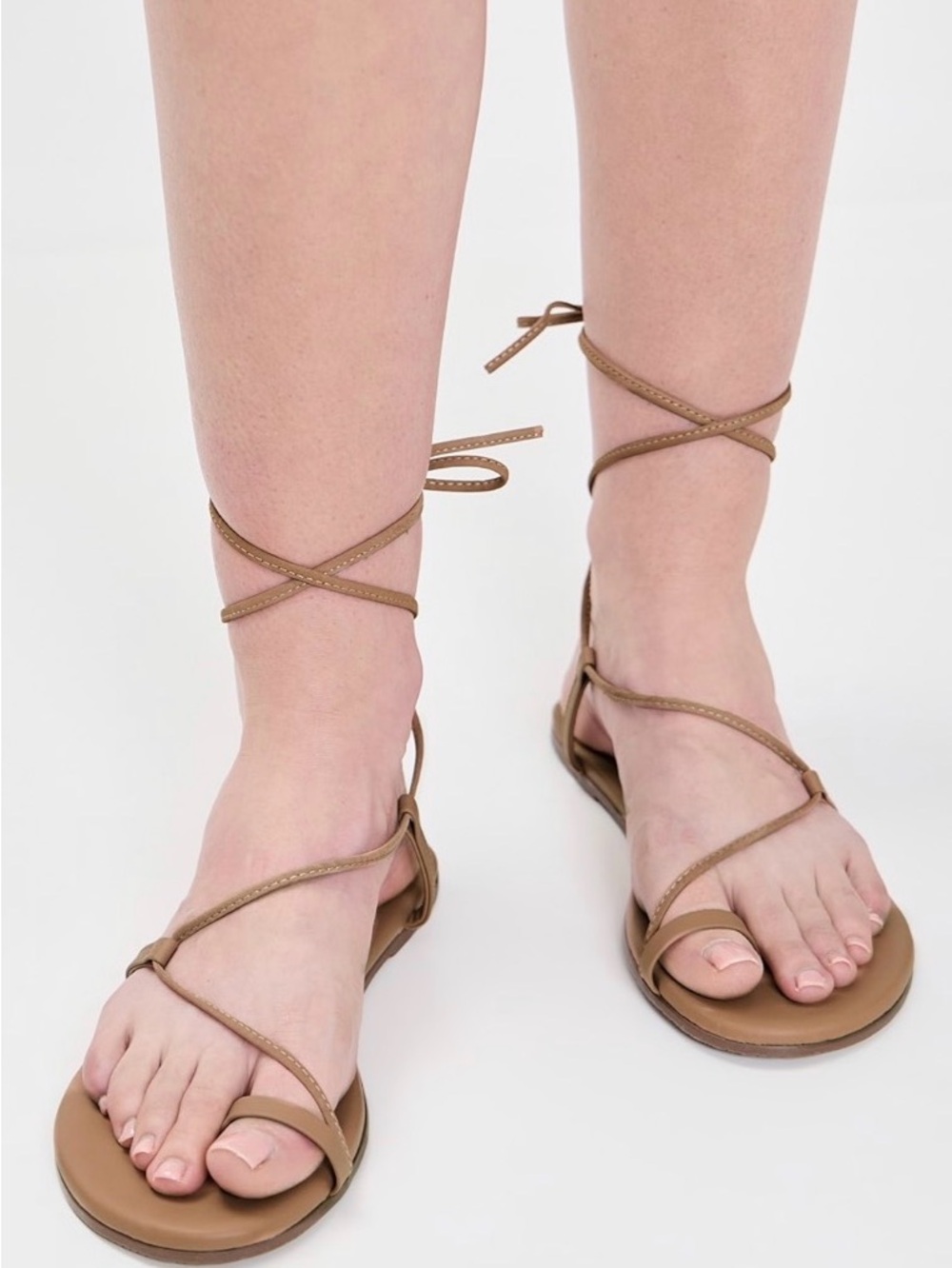 TKEES Jo Lace Up Sandals